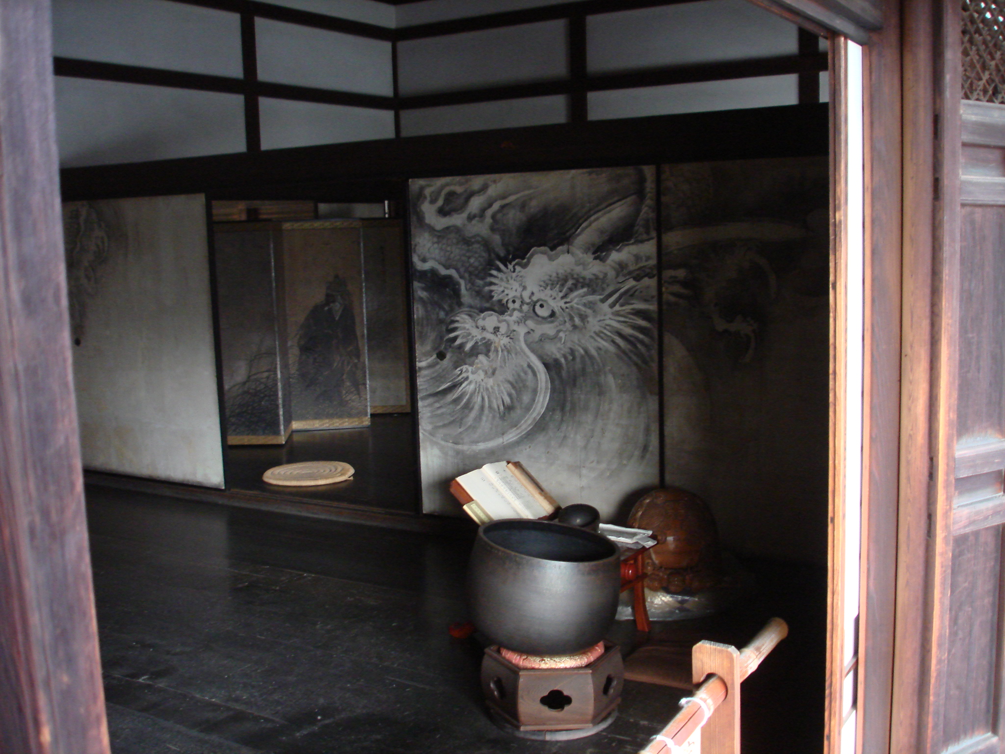 Dragon Panel inside Nijo Castle