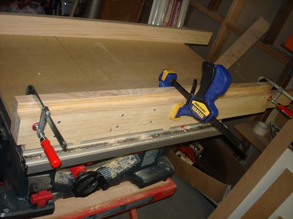 Clamping on front fence